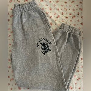 Brandy Melville St. George Grey Sweatpants